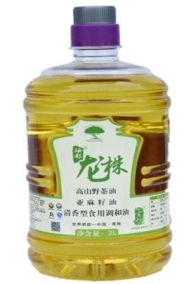 食用植物调和油菜籽油亚麻籽高山野茶油调和油